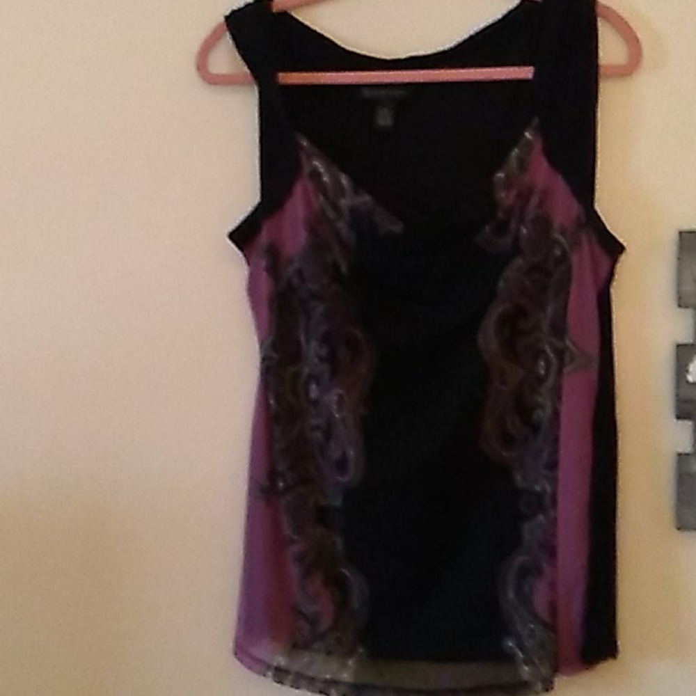 Multi colored blouse 1X